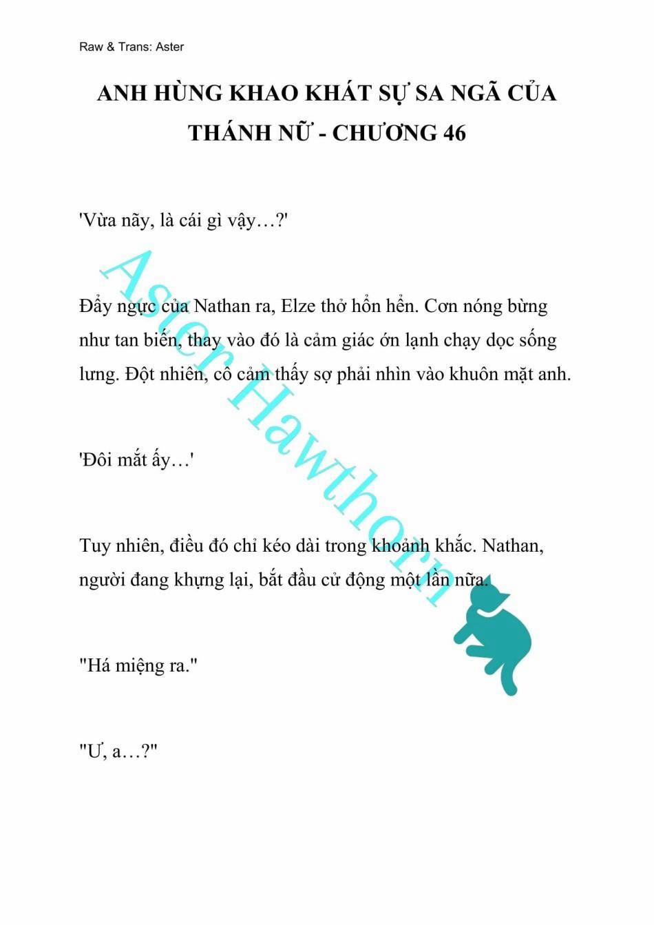 [Novel] Anh Hùng Khao Khát Sự Sa Ngã Của Thánh Nữ 46 trang 0