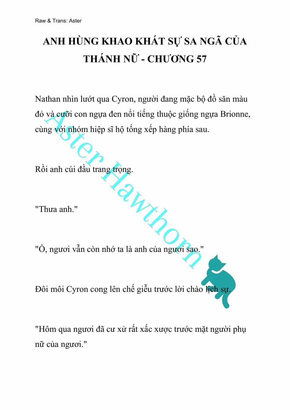 [Novel] Anh Hùng Khao Khát Sự Sa Ngã Của Thánh Nữ 57 trang 0