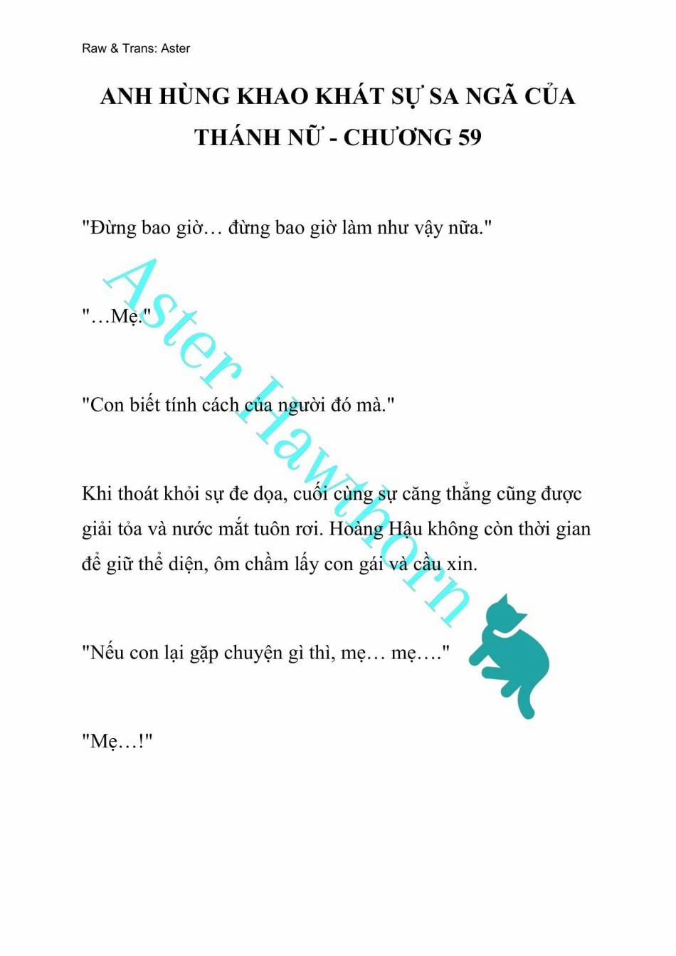 [Novel] Anh Hùng Khao Khát Sự Sa Ngã Của Thánh Nữ 59 trang 0