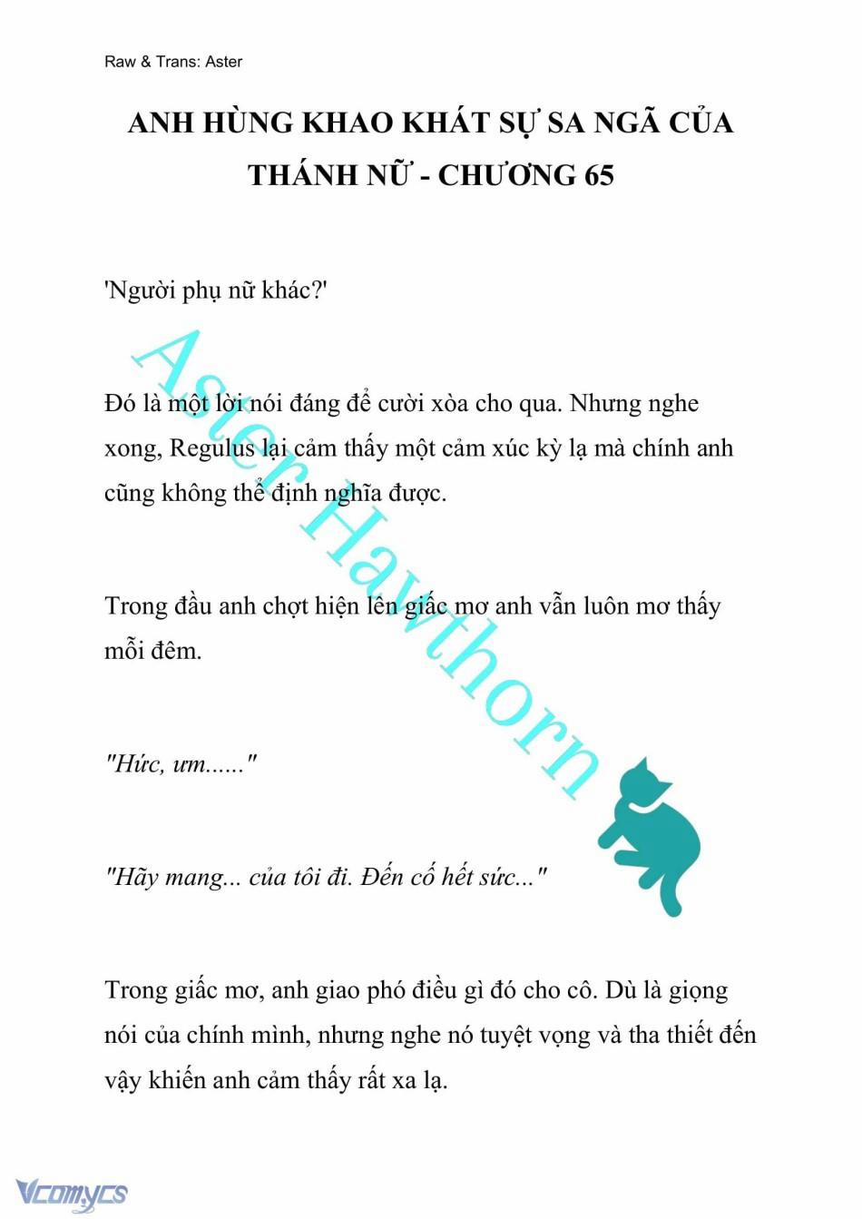 [Novel] Anh Hùng Khao Khát Sự Sa Ngã Của Thánh Nữ 65 trang 0