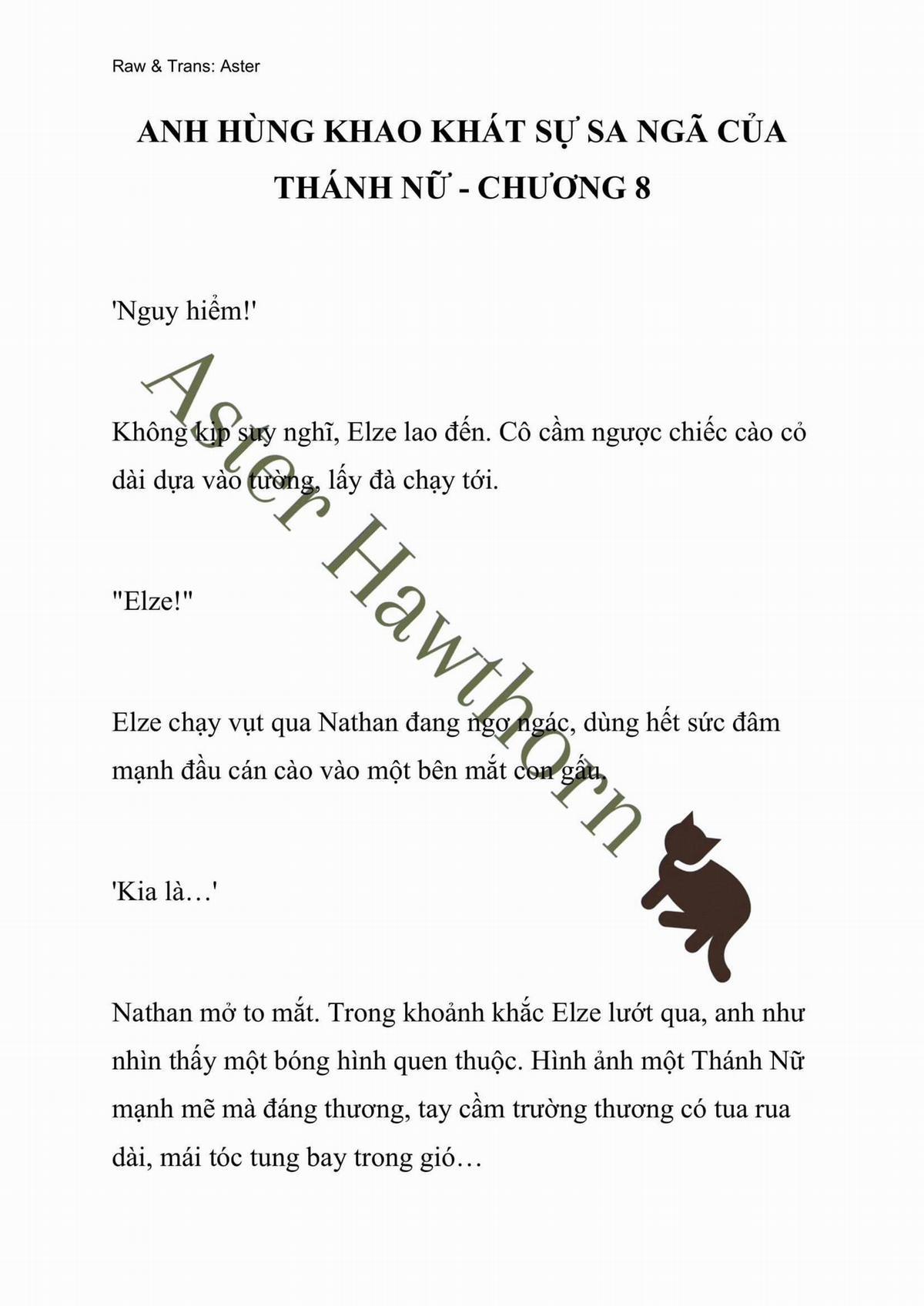 [Novel] Anh Hùng Khao Khát Sự Sa Ngã Của Thánh Nữ 8 trang 0