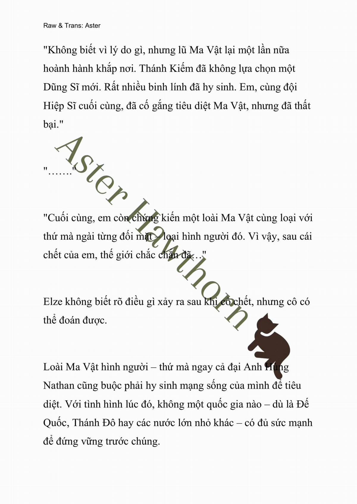 [Novel] Anh Hùng Khao Khát Sự Sa Ngã Của Thánh Nữ 9 trang 1