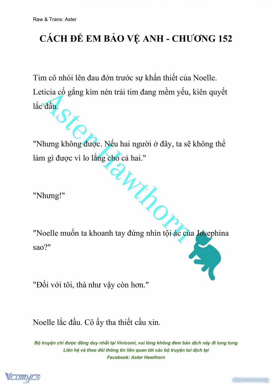 [Novel] Cách Để Em Bảo Vệ Anh 152 trang 0
