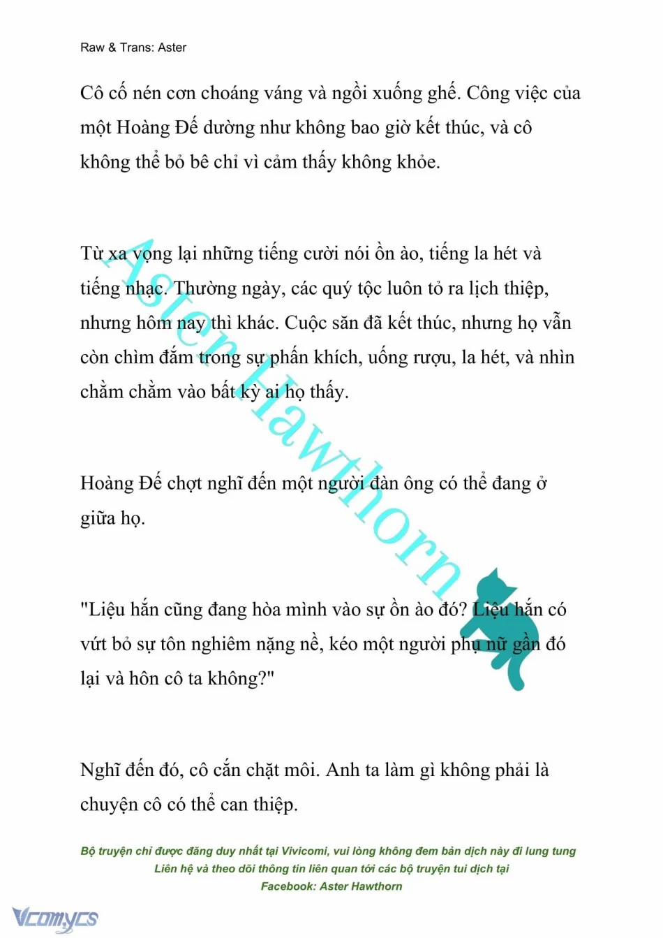 [Novel] Đêm Của Bệ Hạ 1 trang 10