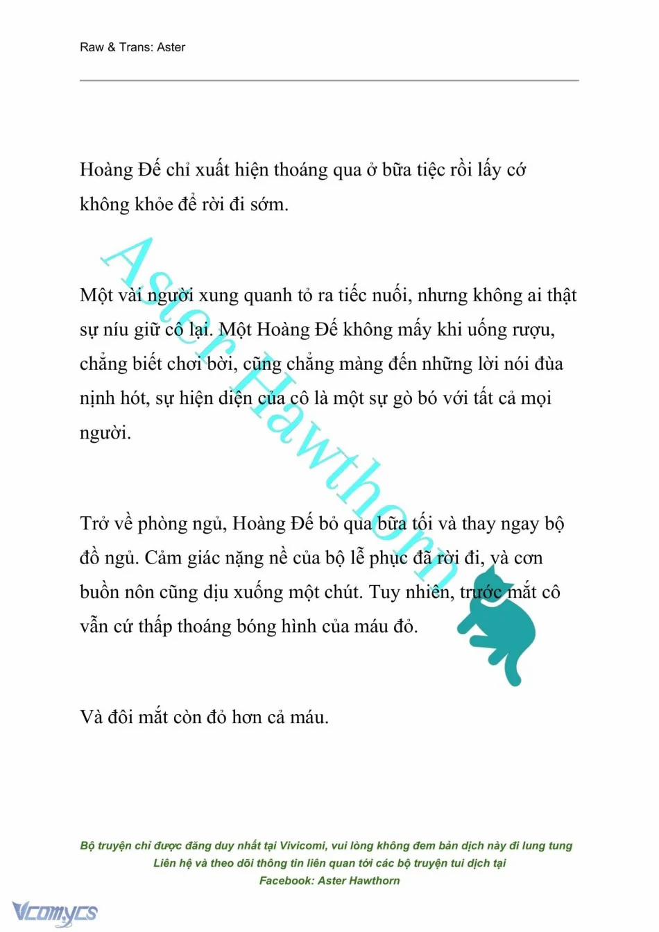 [Novel] Đêm Của Bệ Hạ 1 trang 8