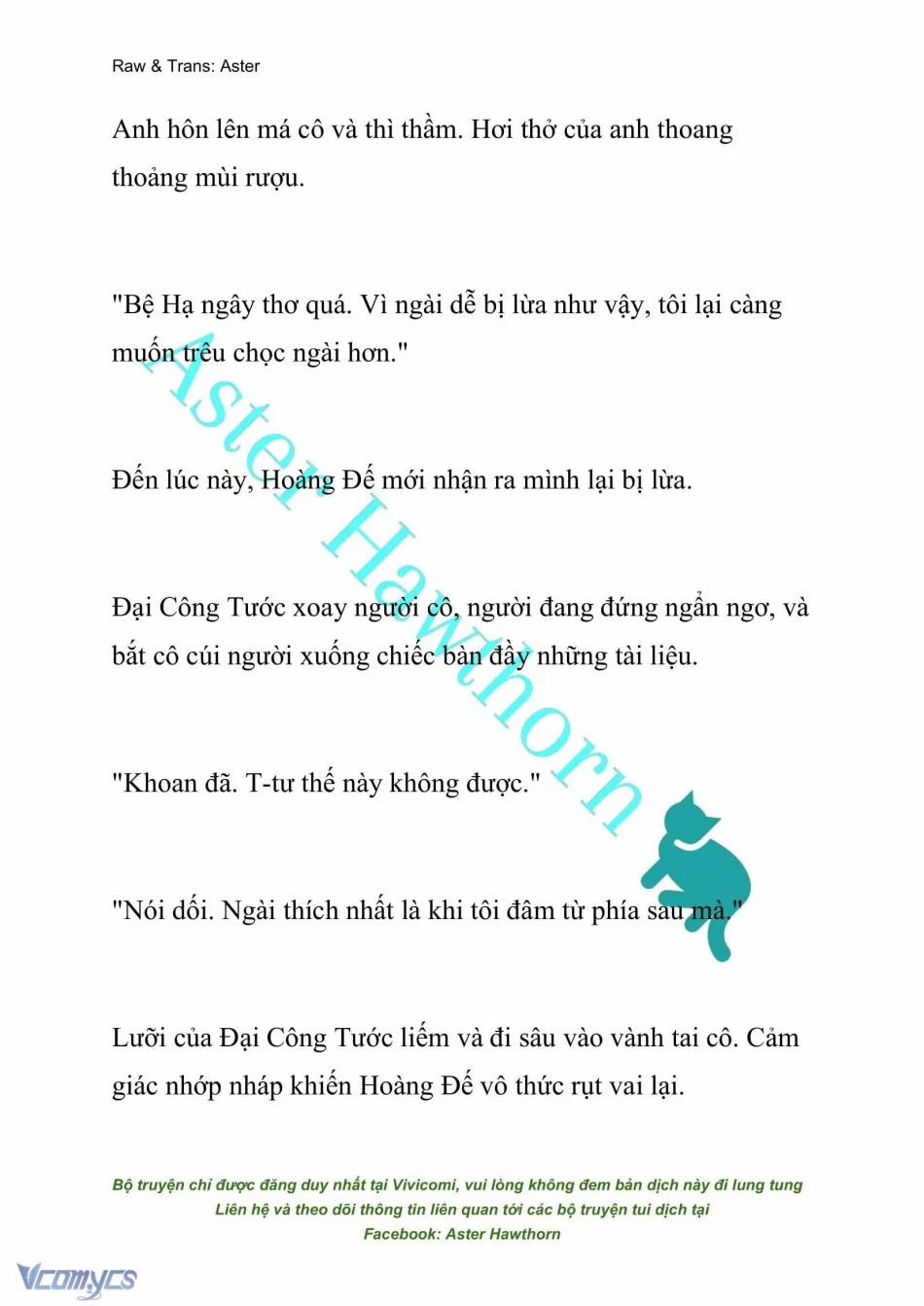 [Novel] Đêm Của Bệ Hạ 2 trang 5