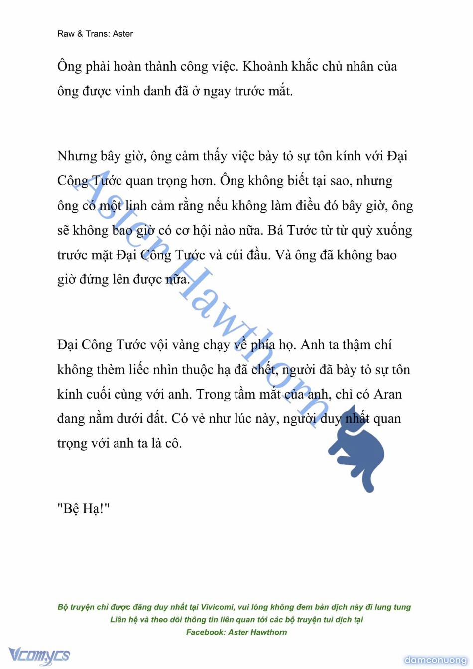 [Novel] Đêm Của Bệ Hạ 70 trang 2