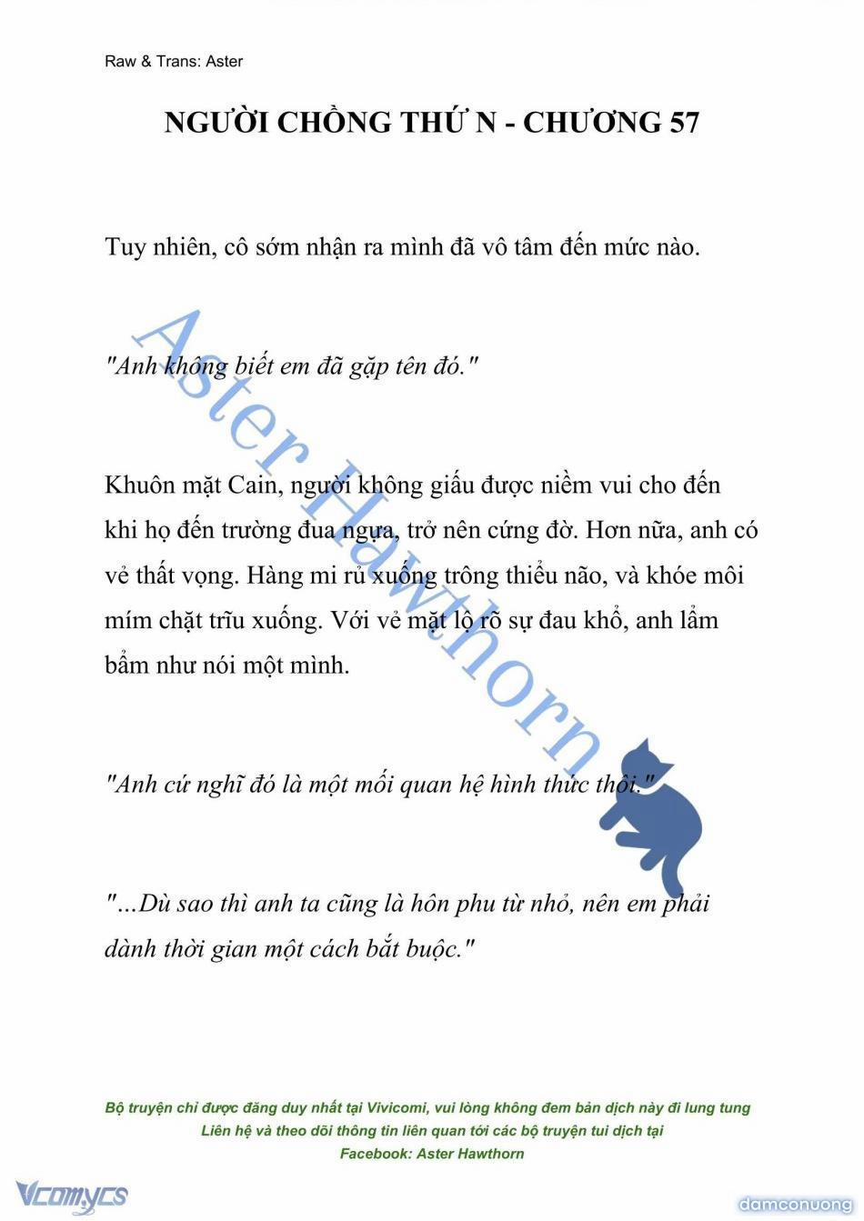 [Novel] Người Chồng Thứ N 57 trang 0