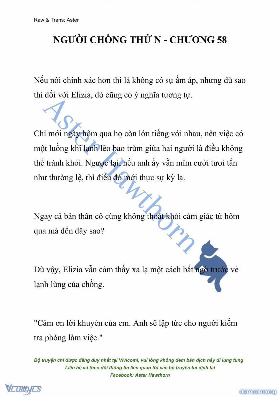 [Novel] Người Chồng Thứ N 58 trang 0