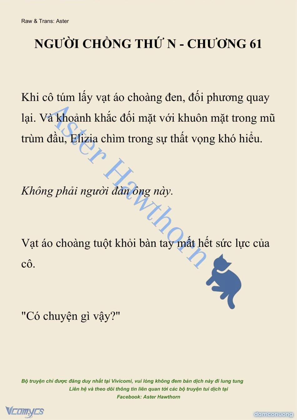 [Novel] Người Chồng Thứ N 61 trang 0