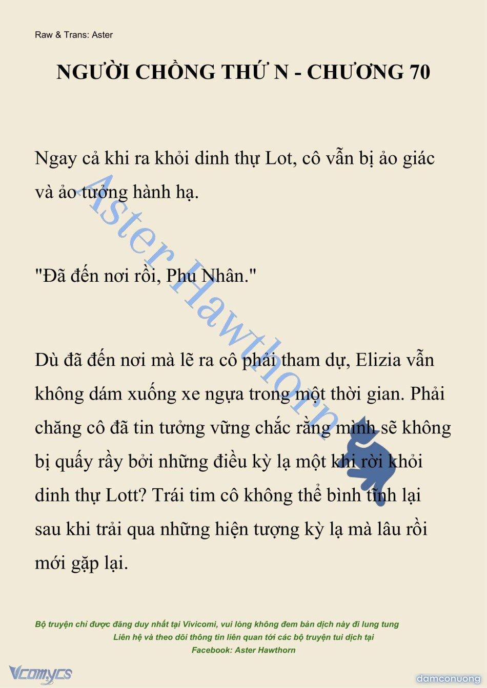 [Novel] Người Chồng Thứ N 70 trang 1