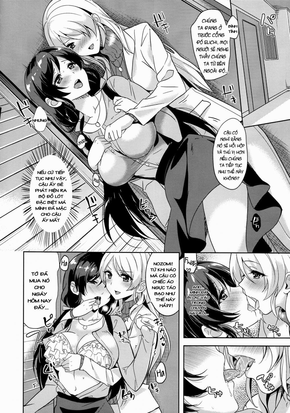 Nozomi to Eri ga Fuyuyasumi no Aida Kedamonos ni Naru Ohanashi (Love Live!) Oneshot trang 10