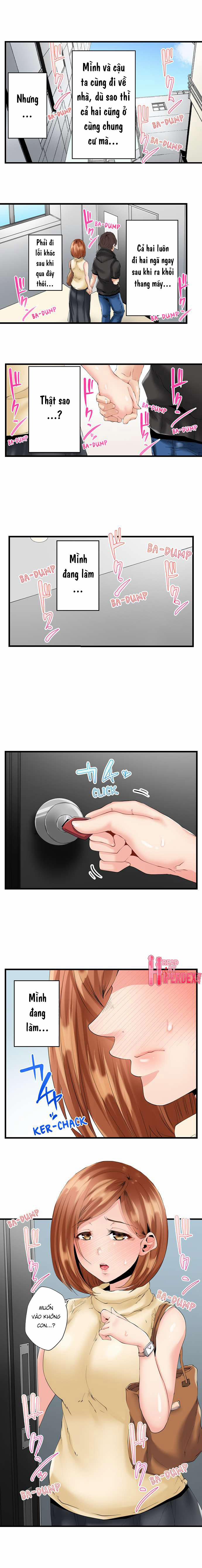 NTR Cô Hàng Xóm Ngay Trong Phòng Của Chồng Cô Ấy 2 trang 7