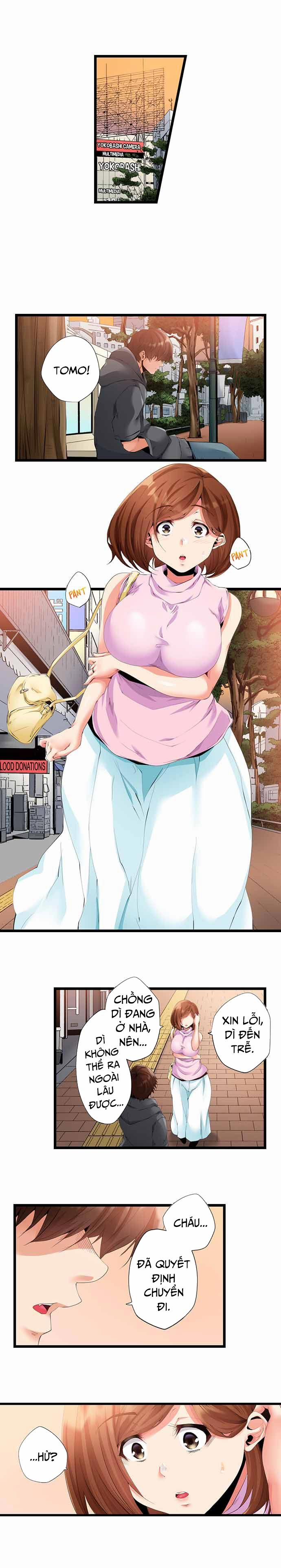 NTR Cô Hàng Xóm Ngay Trong Phòng Của Chồng Cô Ấy 33 0 34 trang 17