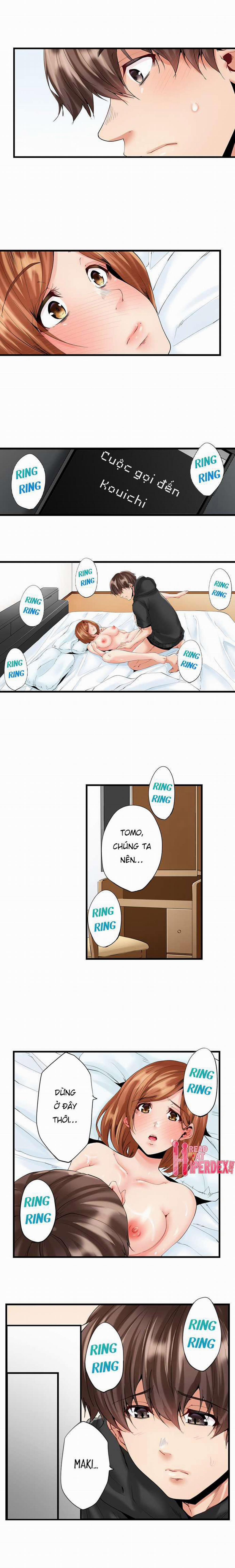 NTR Cô Hàng Xóm Ngay Trong Phòng Của Chồng Cô Ấy 4 trang 3