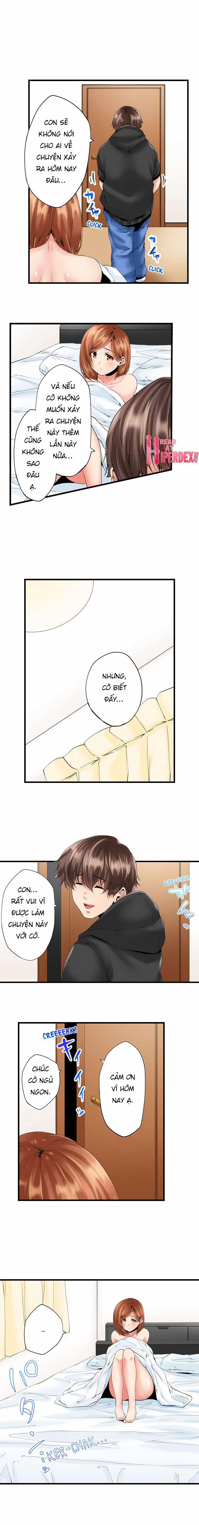 NTR Cô Hàng Xóm Ngay Trong Phòng Của Chồng Cô Ấy 4 trang 4