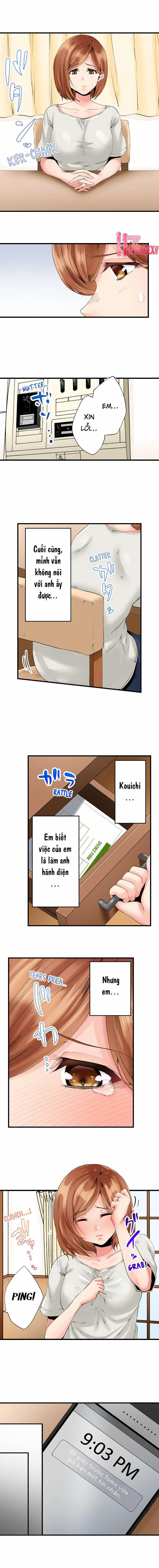 NTR Cô Hàng Xóm Ngay Trong Phòng Của Chồng Cô Ấy 4 trang 8