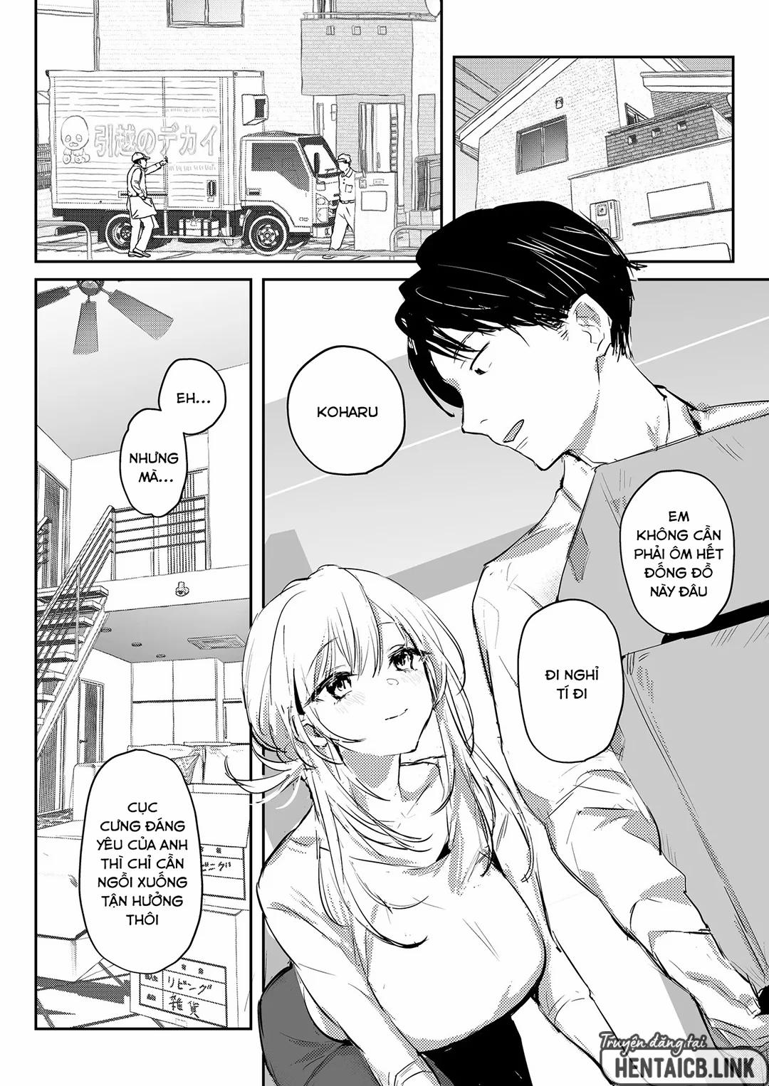 NTR – Koharu mới cưới chồng Oneshot trang 3