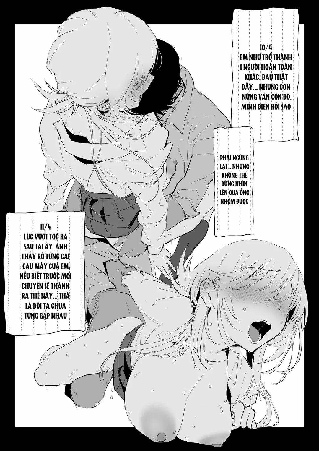 NTR – Koharu mới cưới chồng Oneshot trang 50