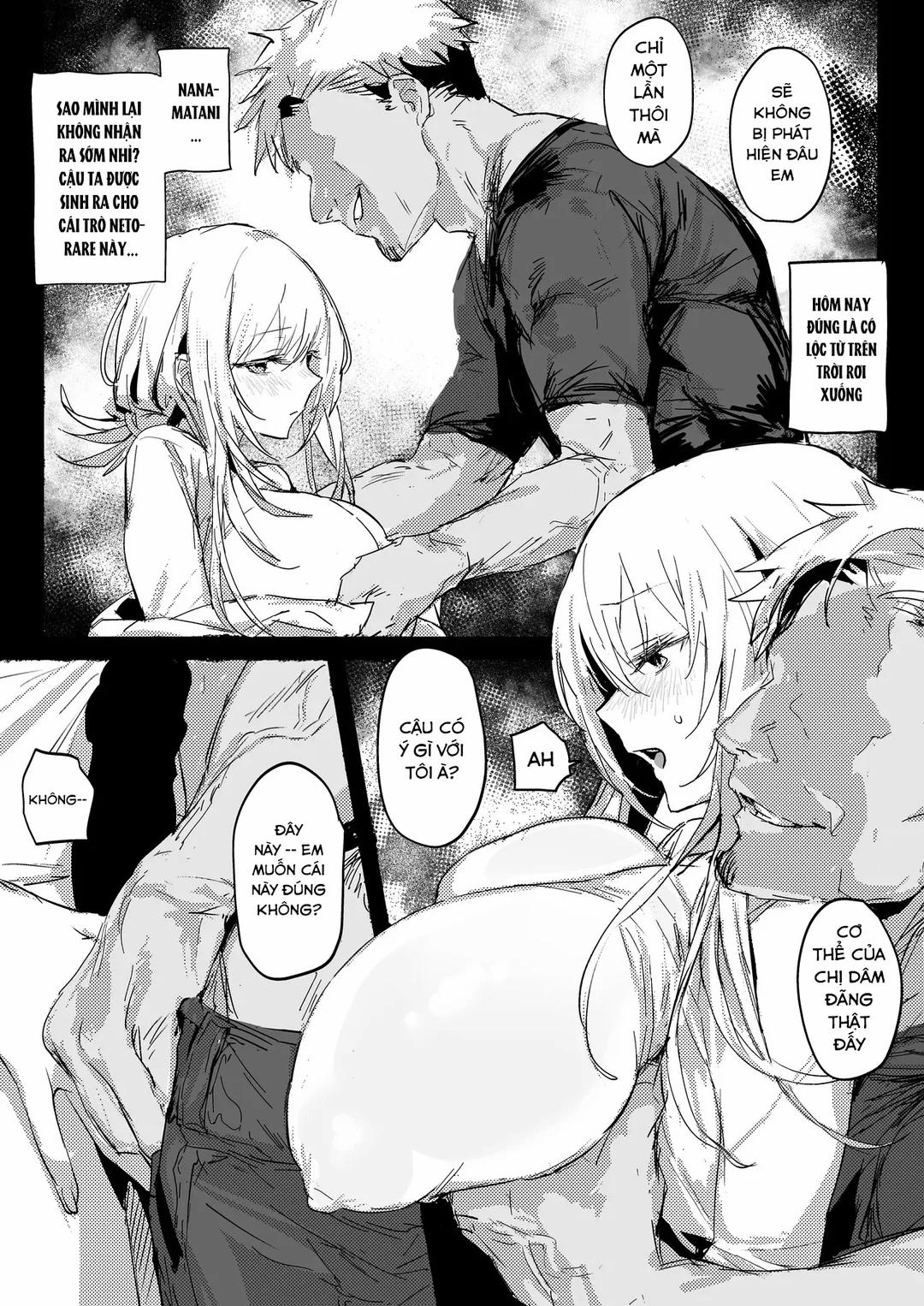 NTR – Koharu mới cưới chồng Oneshot trang 8