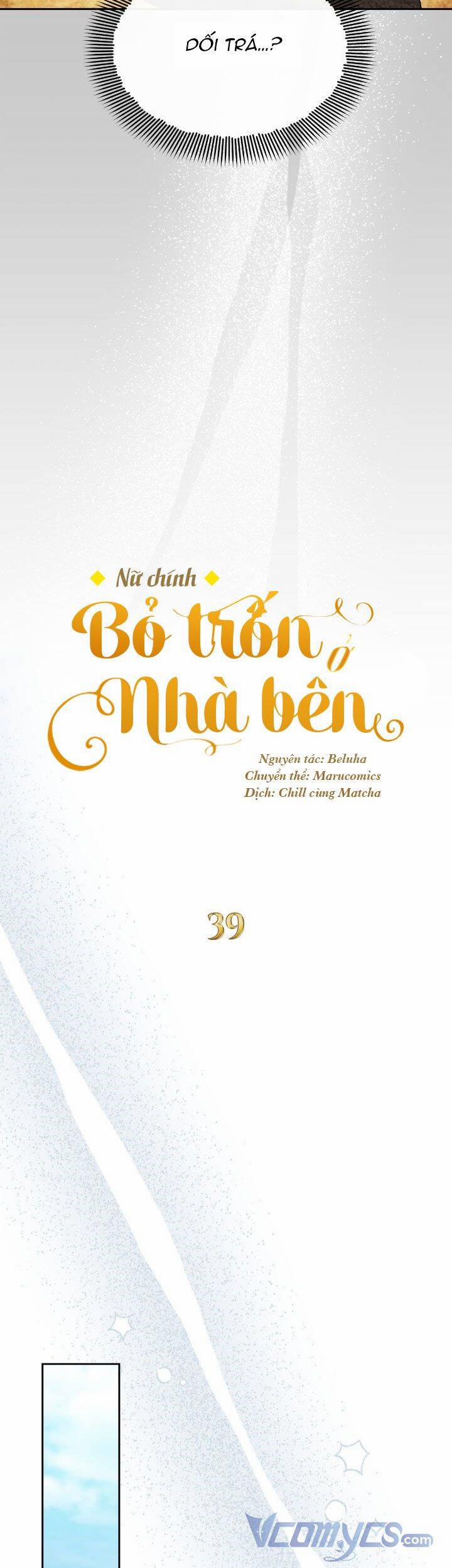 Nữ Chính Bỏ Trốn Ở Nhà Bên 39 trang 17