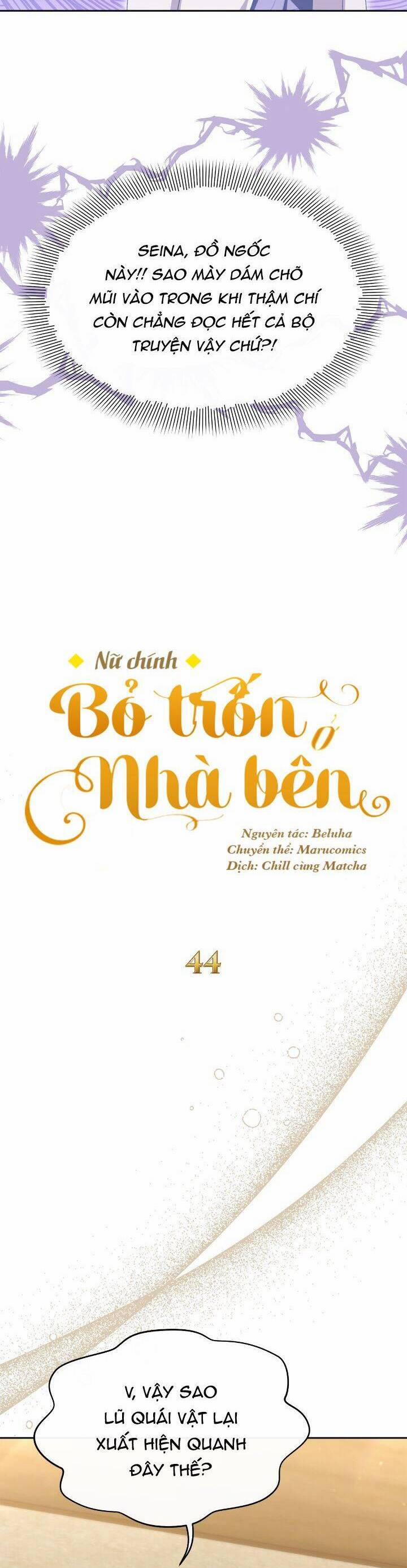 Nữ Chính Bỏ Trốn Ở Nhà Bên 44 trang 11