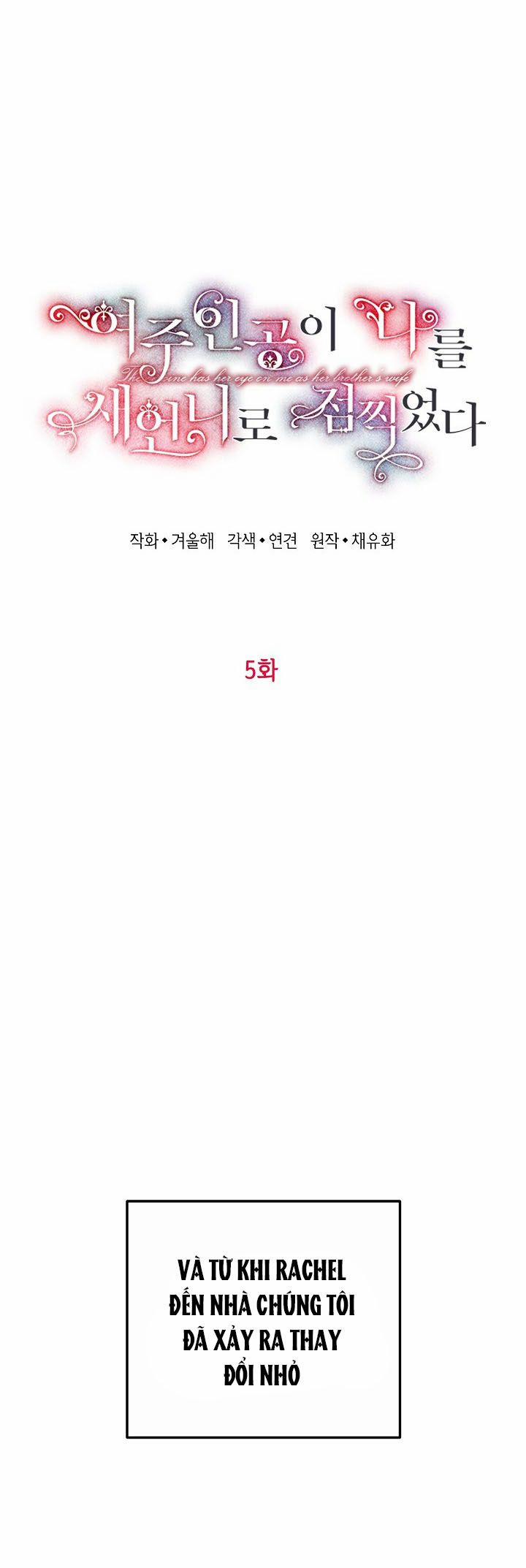 Nữ Chính Xem Tôi Giống Như Chị Dâu Của Em Ấy 5 trang 7