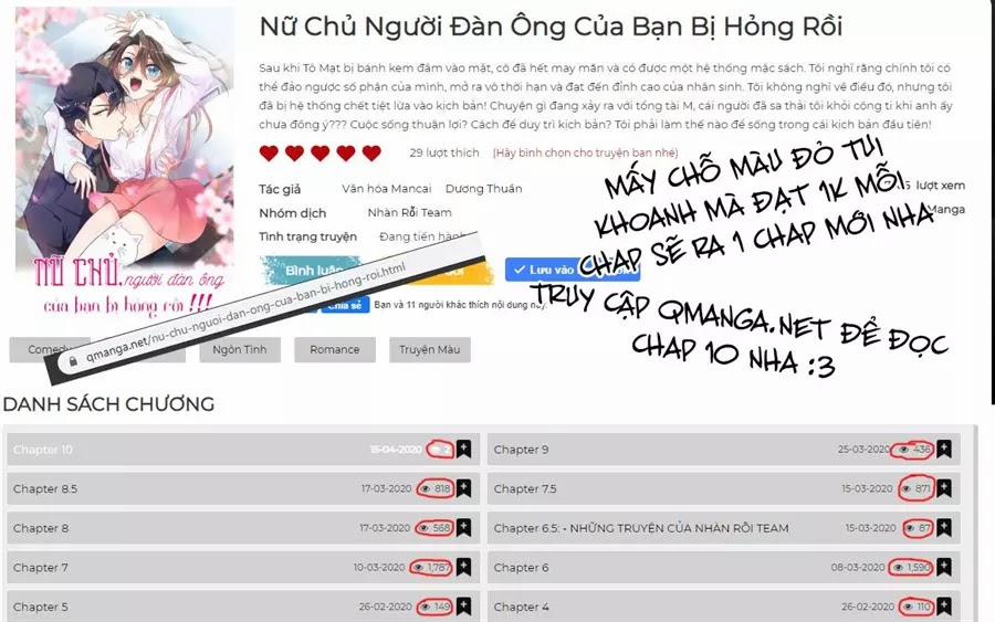 Nữ Chủ Người Đàn Ông Của Bạn Bị Hỏng Rồi 9 trang 85