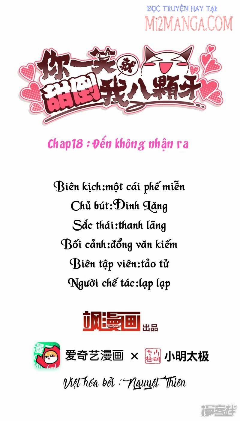 Nụ Cười Của Nàng Liền Ngọt Đảo Ta Tám Viên Nha 18 trang 1