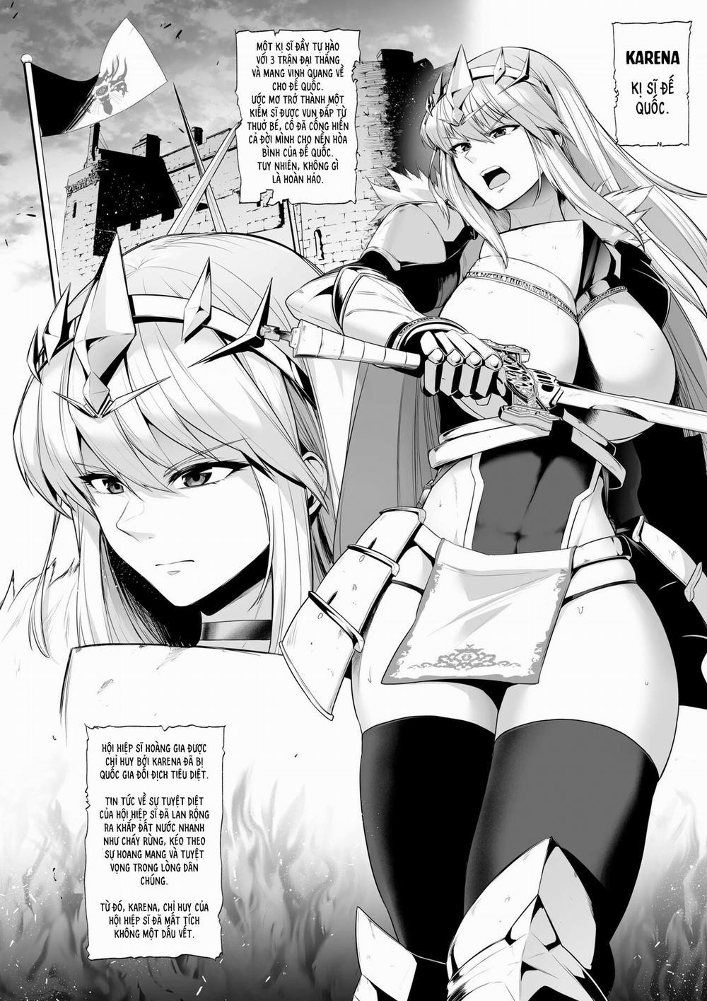 Nữ hiệp sĩ bị giam cầm và biến thành búp bê tình dục 1 trang 2