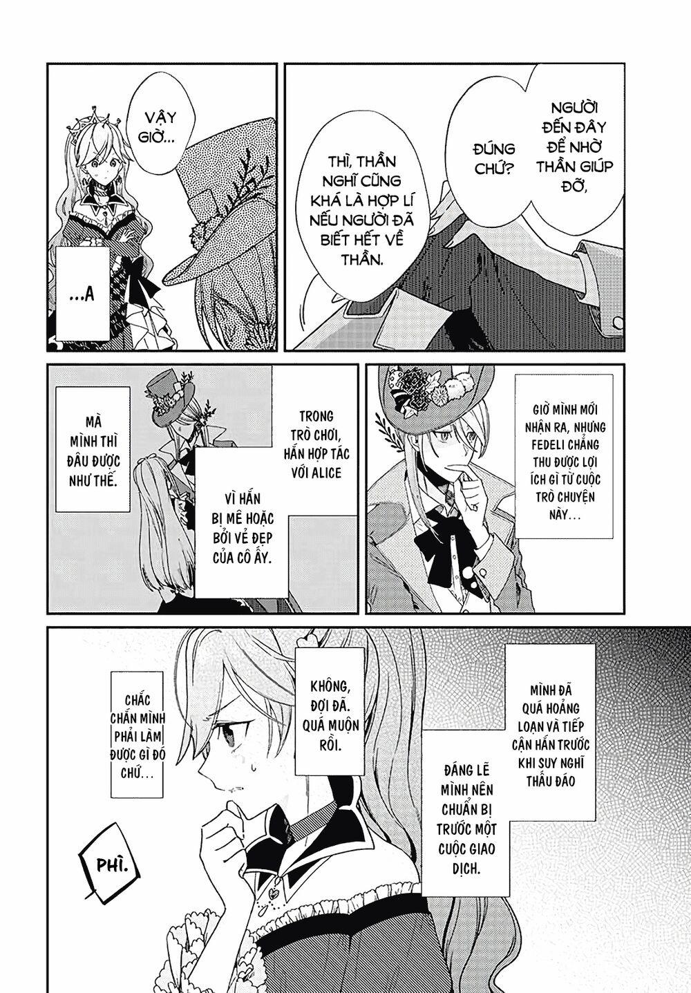 Nữ Hoàng Cơ Đỏ Ở Wonderland 2.2 trang 3