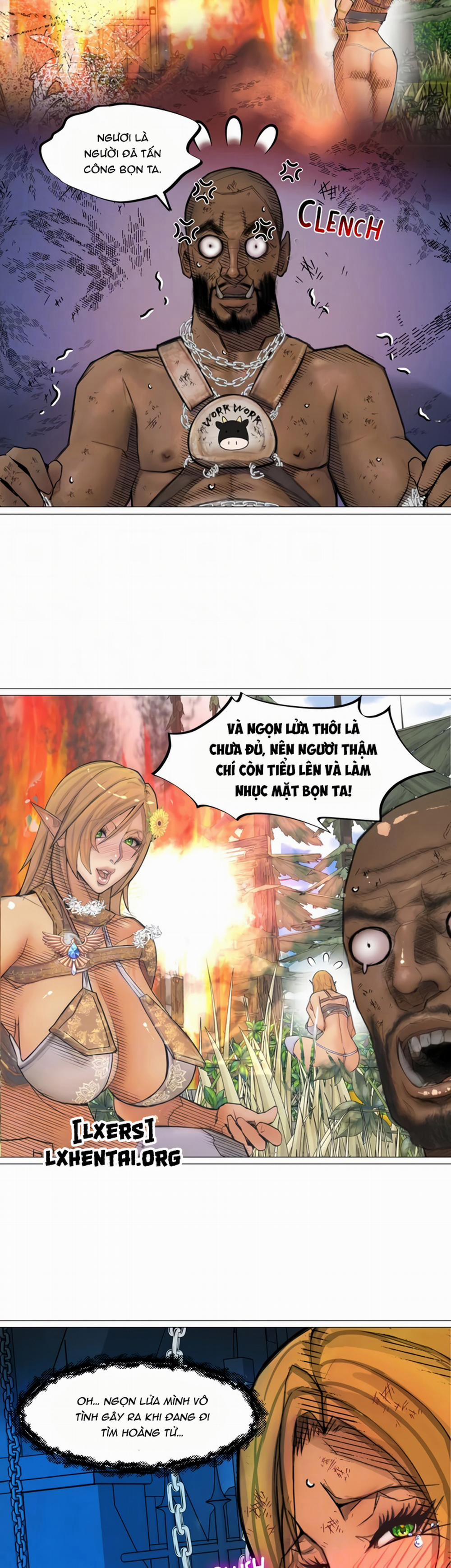 Nữ Hoàng Dark Elf Và Nô Lệ Orc 21 trang 15