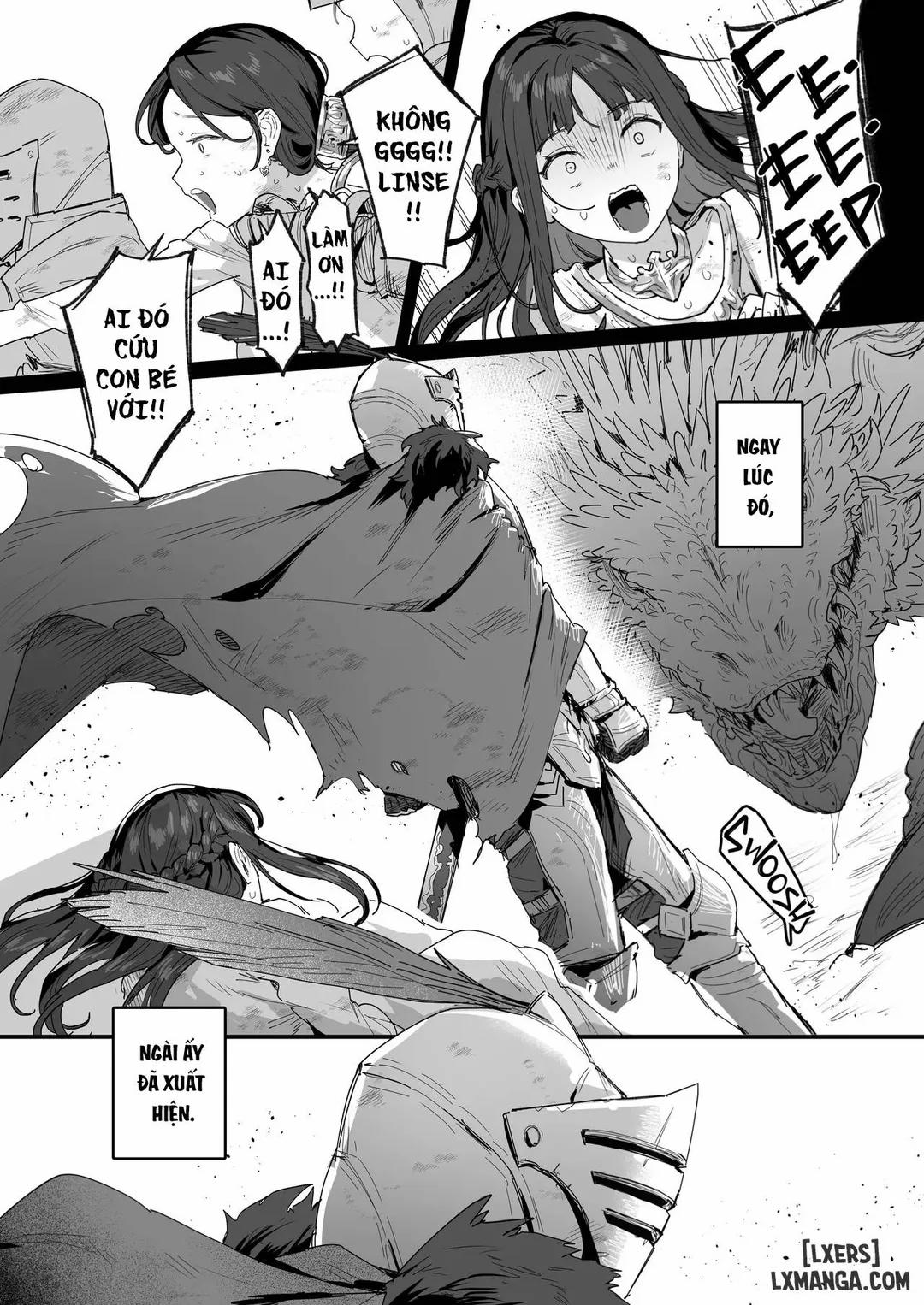 Nữ hoàng và công chúa trả ơn cứu mạng Oneshot trang 2