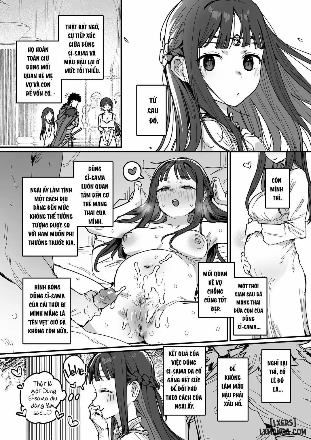 Nữ hoàng và công chúa trả ơn cứu mạng Oneshot trang 33