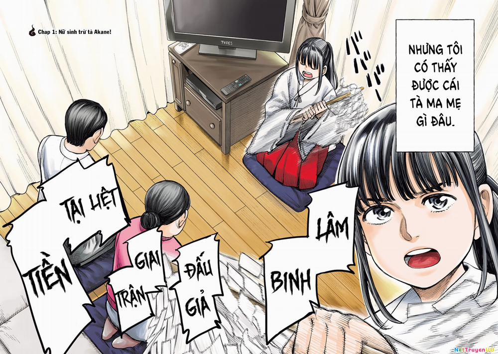 Nữ Sinh Trừ Tà Akane! 1 trang 1