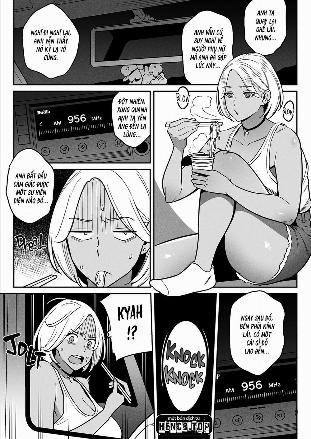 Nữ tài xế xe tải và anh chàng đi nhờ Oneshot trang 5