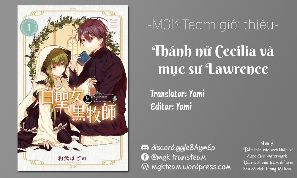 Nữ Thánh Ceclilia Và Mục-Sư Lawrence 7 trang 0