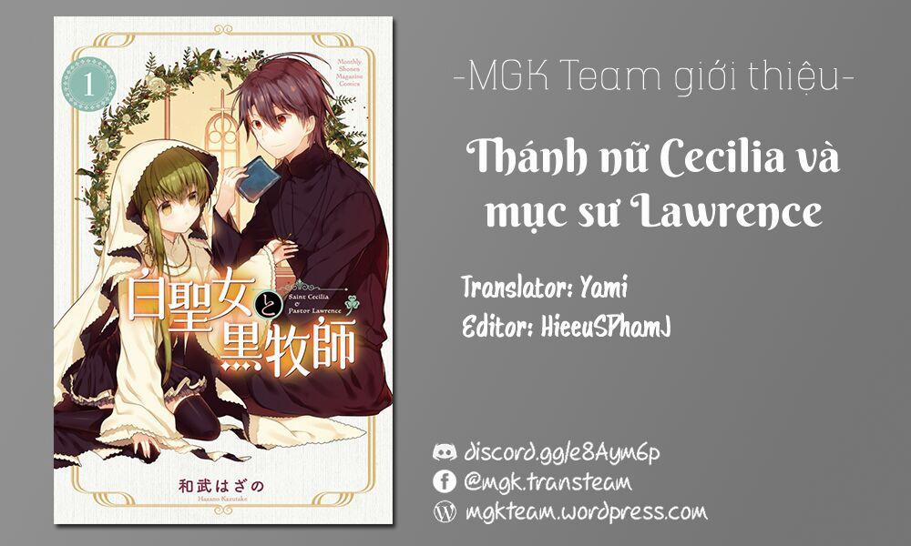 Nữ Thánh Ceclilia Và Mục-Sư Lawrence 9 trang 0