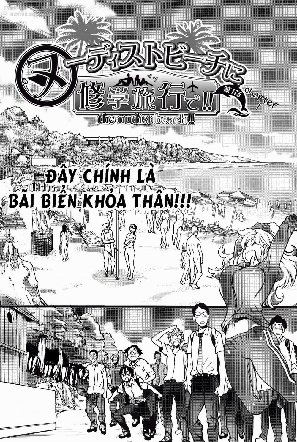 Nudism beach ni Shuugakuryokou de 1 trang 8