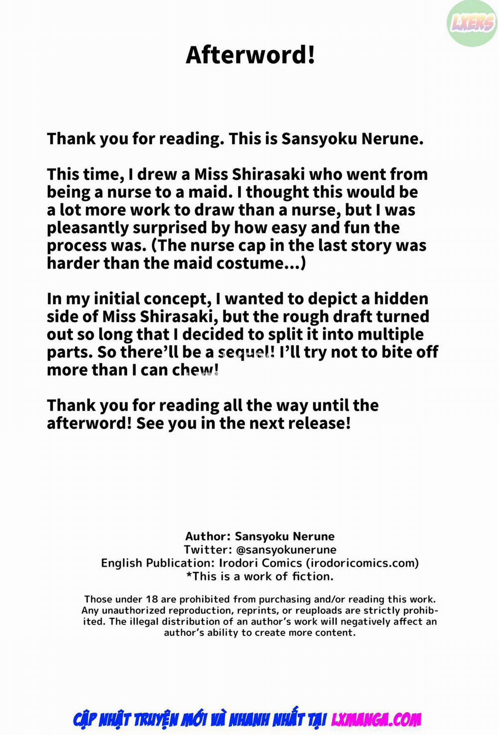 Nurse no Shirasaki-san ni Seiyoku Shori o Shite morau Hanashi 2 0 [END] trang 47