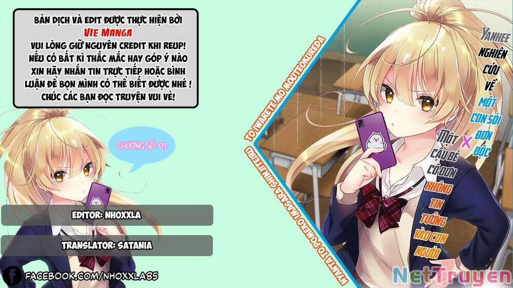 Nyanta And Pomeko It’s Too Late To Say You Belive Me 1 trang 0
