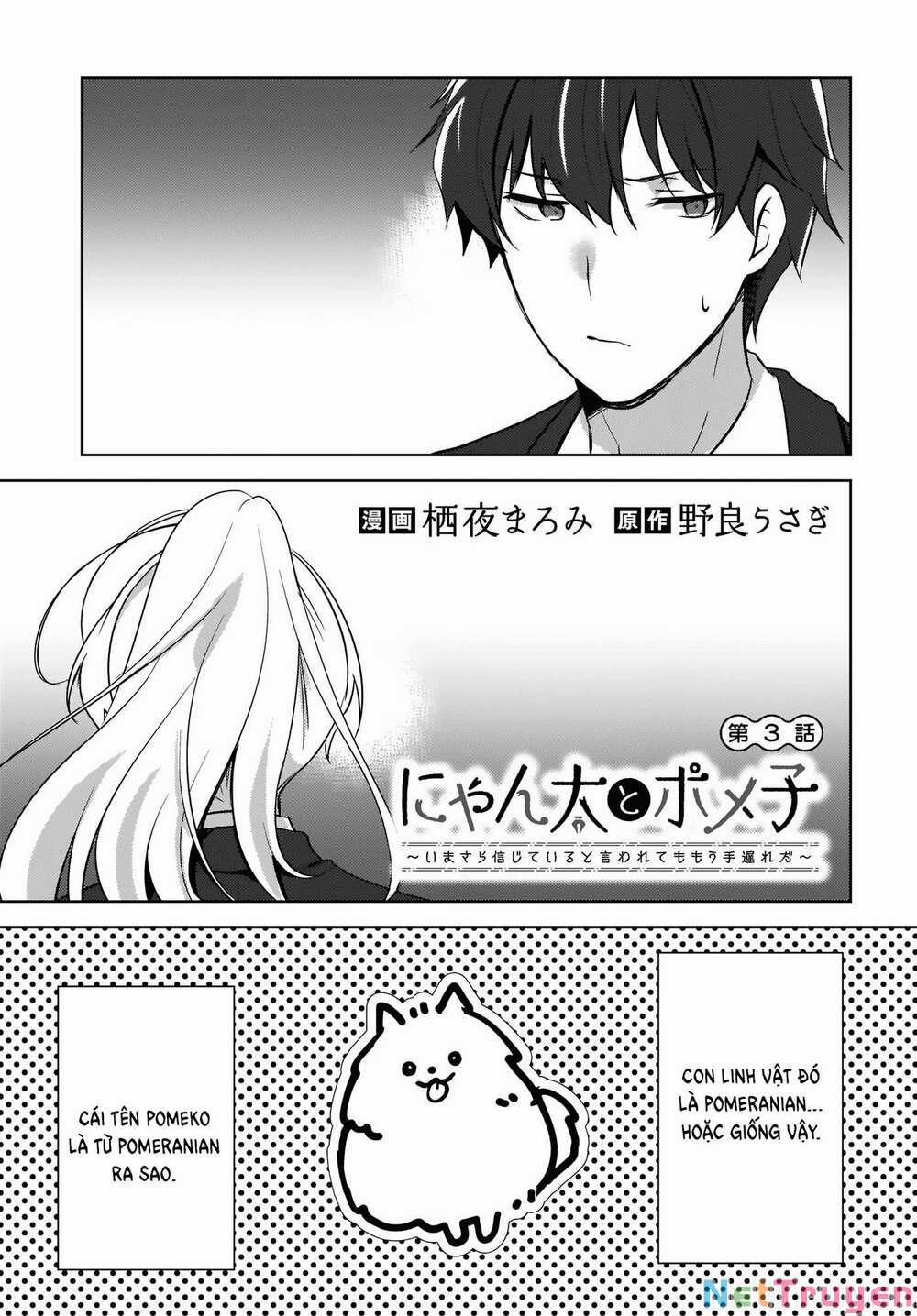 Nyanta And Pomeko It’s Too Late To Say You Belive Me 3 trang 1