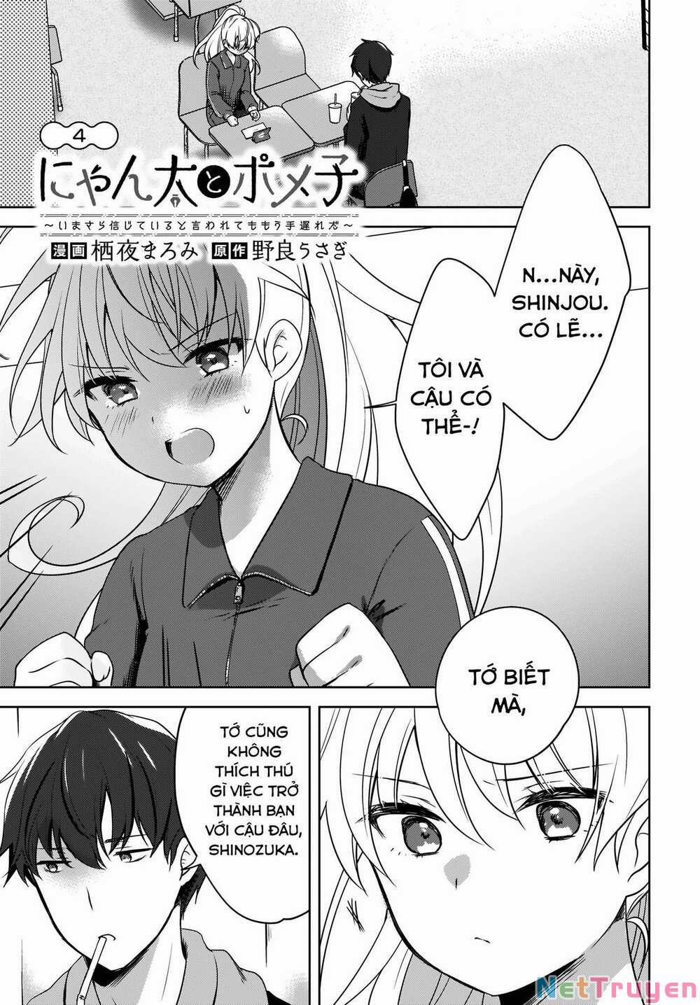 Nyanta And Pomeko It’s Too Late To Say You Belive Me 4 trang 1
