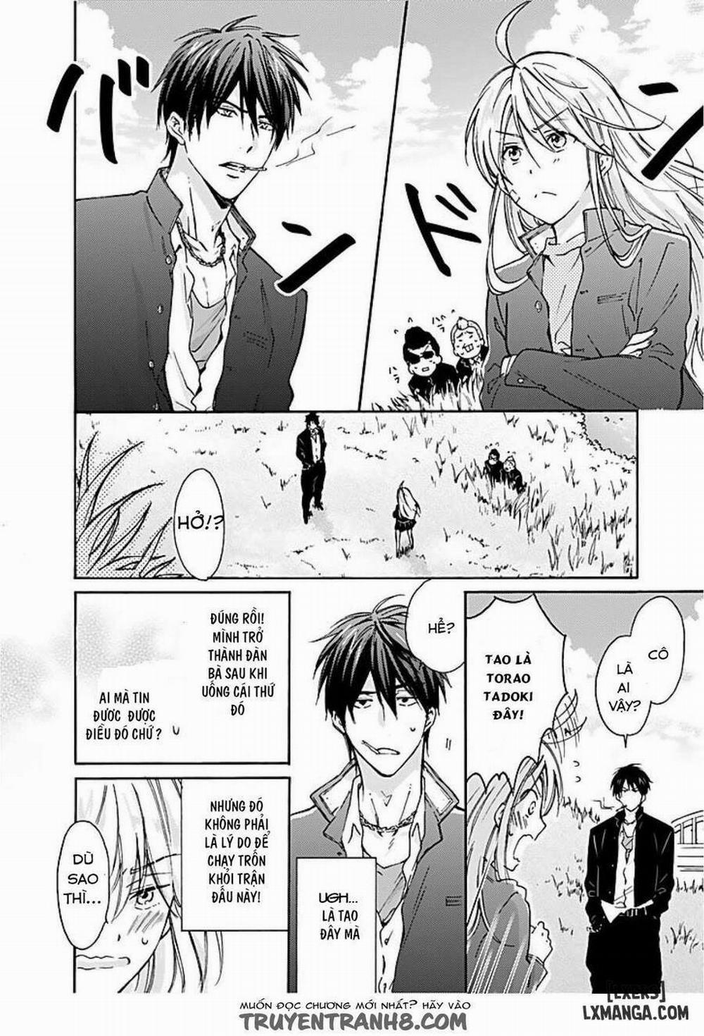 Nyotaika Yankee Gakuen: Ore no Hajimete, Nerawaretemasu! 1 trang 4