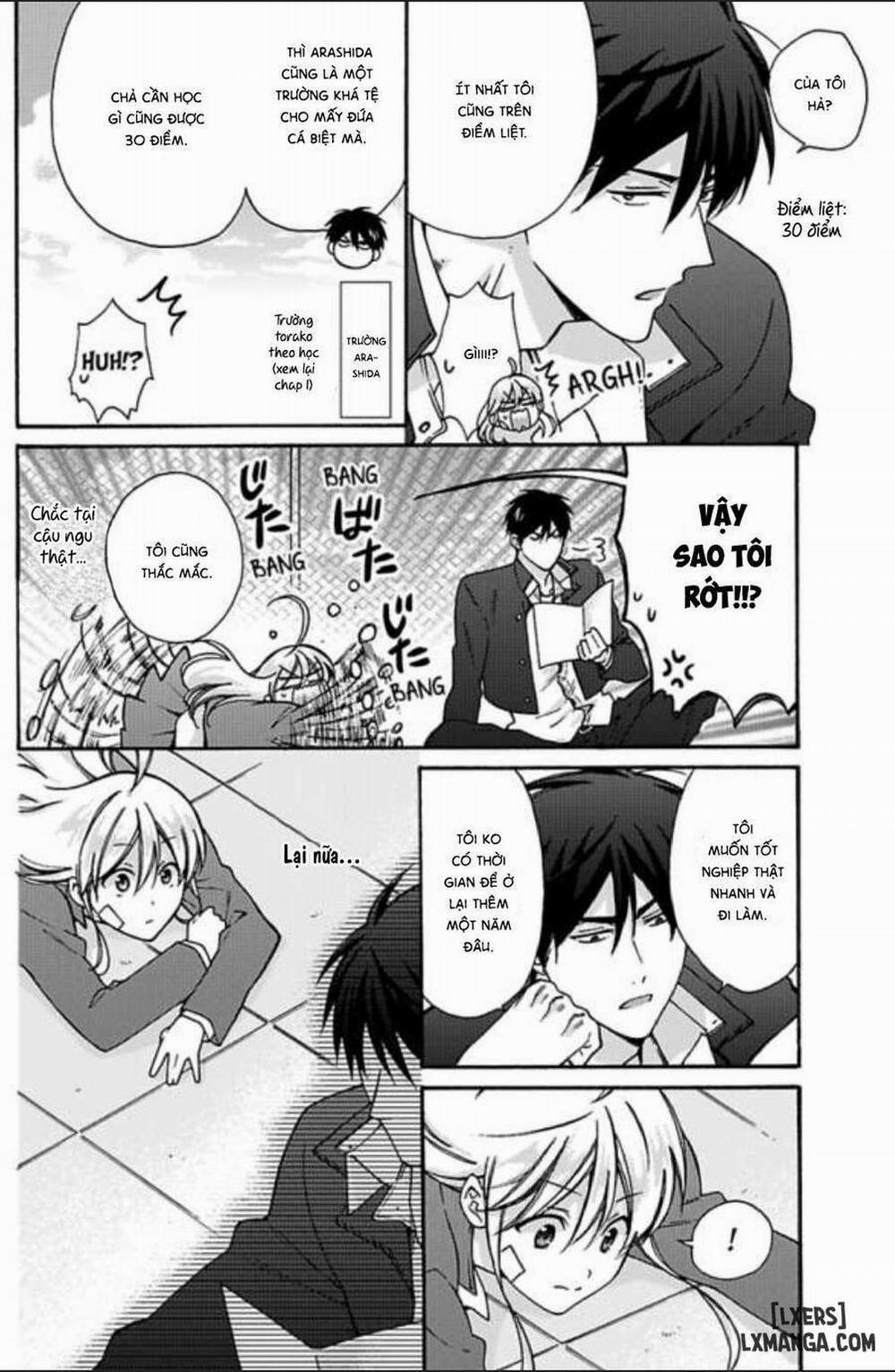 Nyotaika Yankee Gakuen: Ore no Hajimete, Nerawaretemasu! 17 trang 15