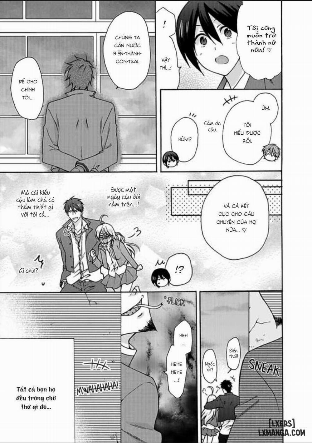 Nyotaika Yankee Gakuen: Ore no Hajimete, Nerawaretemasu! 21 trang 24