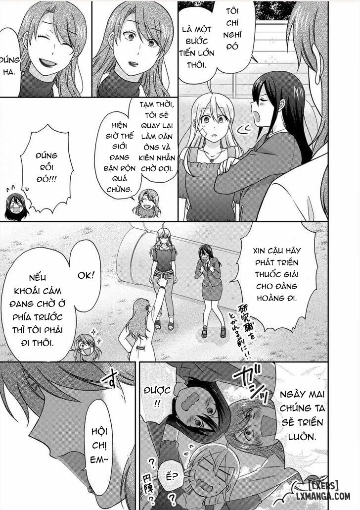 Nyotaika Yankee Gakuen: Ore no Hajimete, Nerawaretemasu! 50.2 trang 10