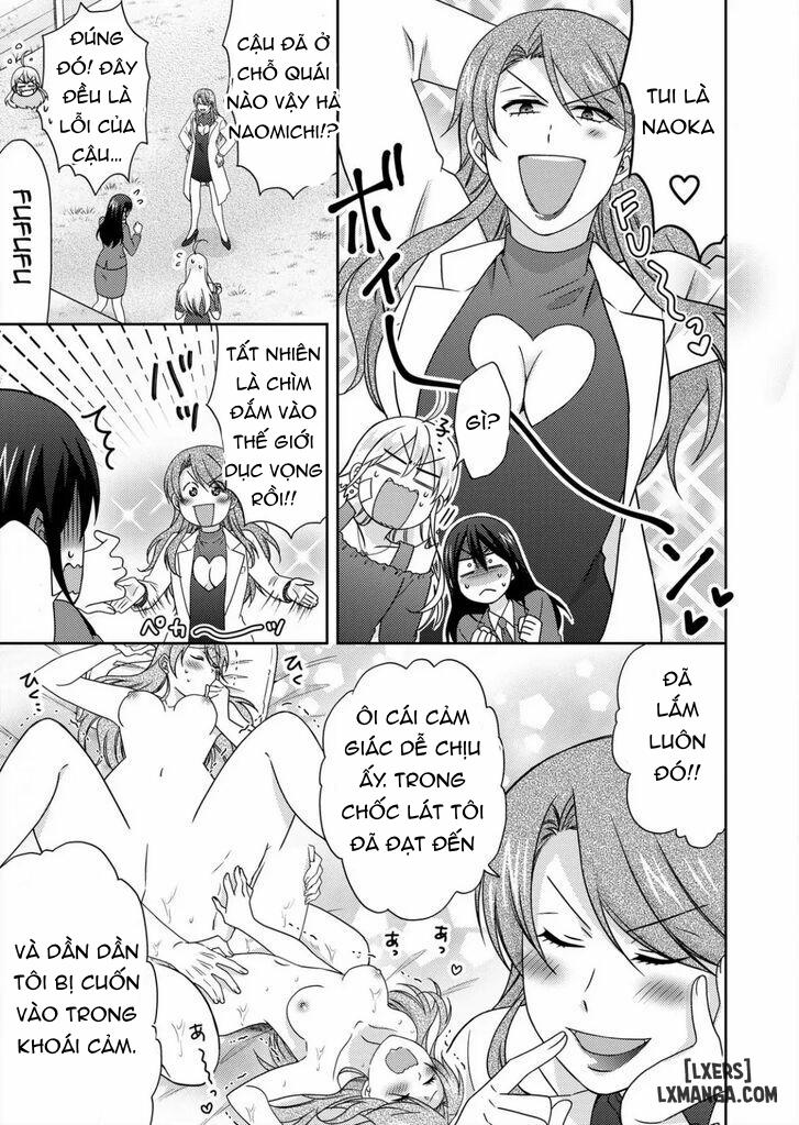 Nyotaika Yankee Gakuen: Ore no Hajimete, Nerawaretemasu! 50.2 trang 4