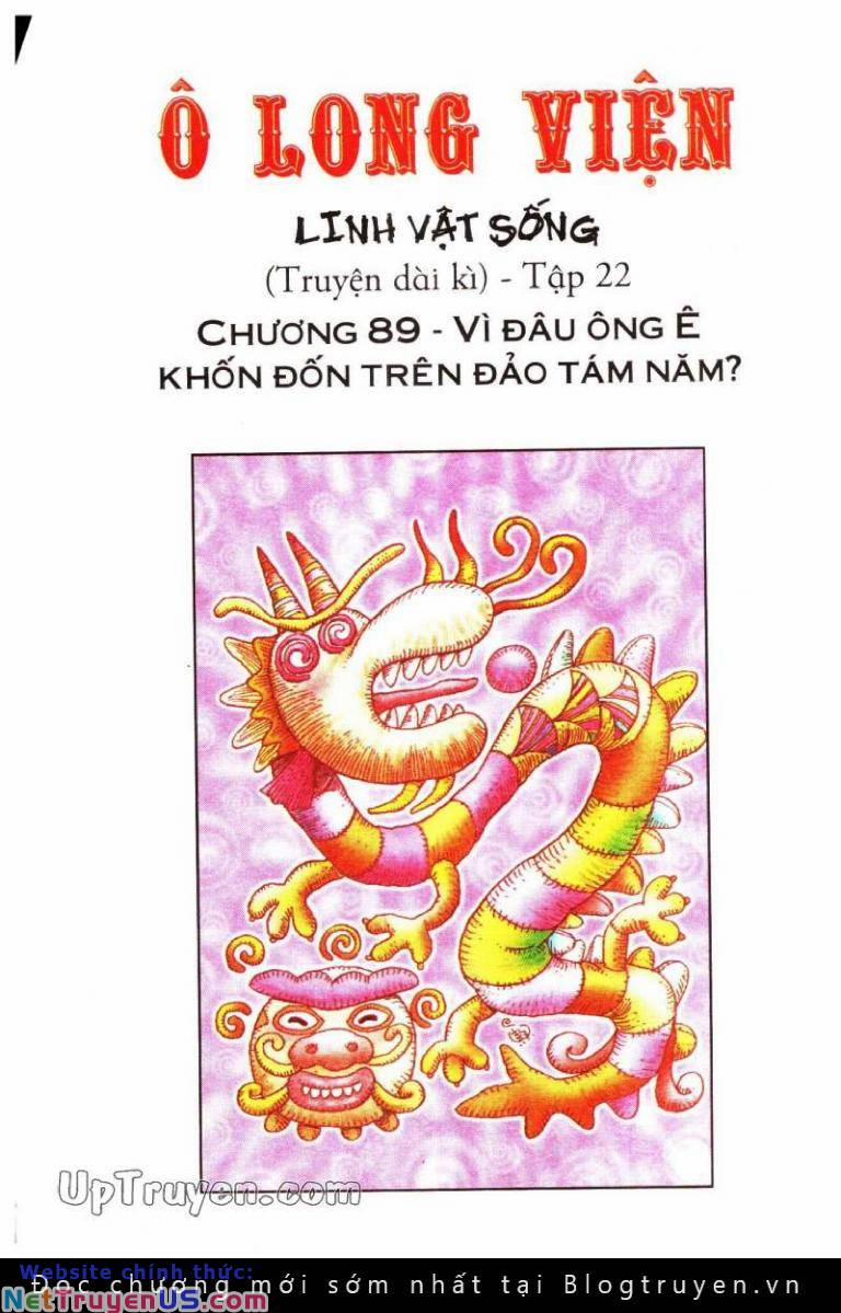 Ô Long Viện Linh Vật Sống 89 trang 1