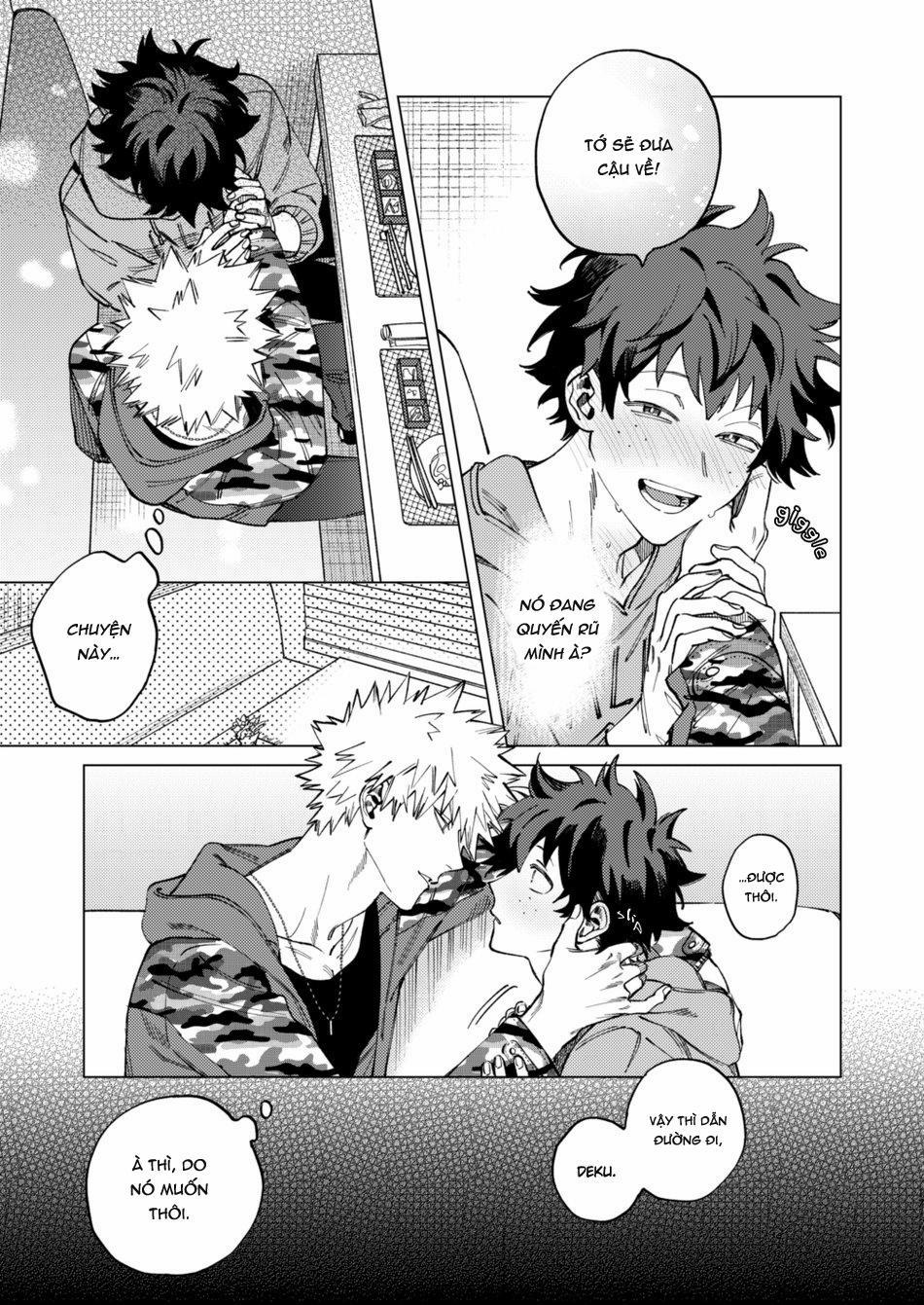 Ô TÊ PÊ HỎNY 12 Bakugo 0 Midori trang 16